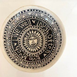 Decorative Jewelry or Decor Dish With a Message